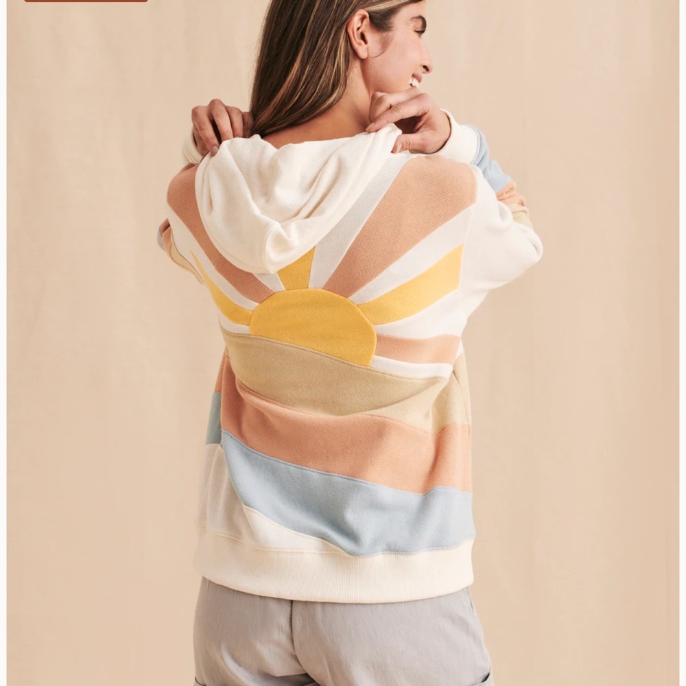 Faherty sunrise glow hoodie